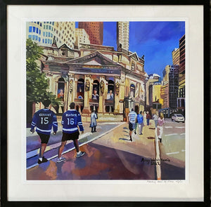 Hockey Hall of Fame Framed Print- Tax and Shipping Included