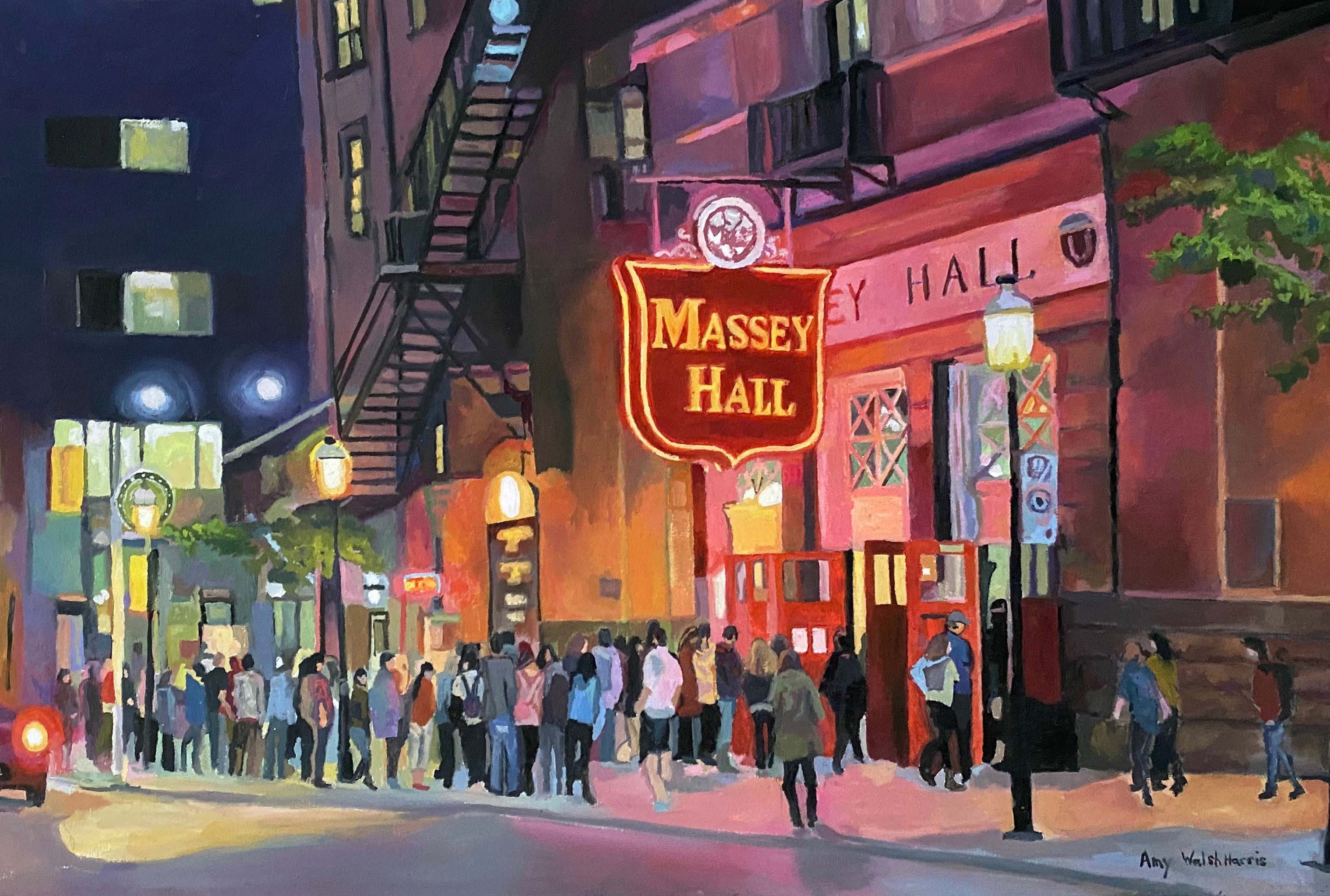 Massey Hall #6- shipping and tax included